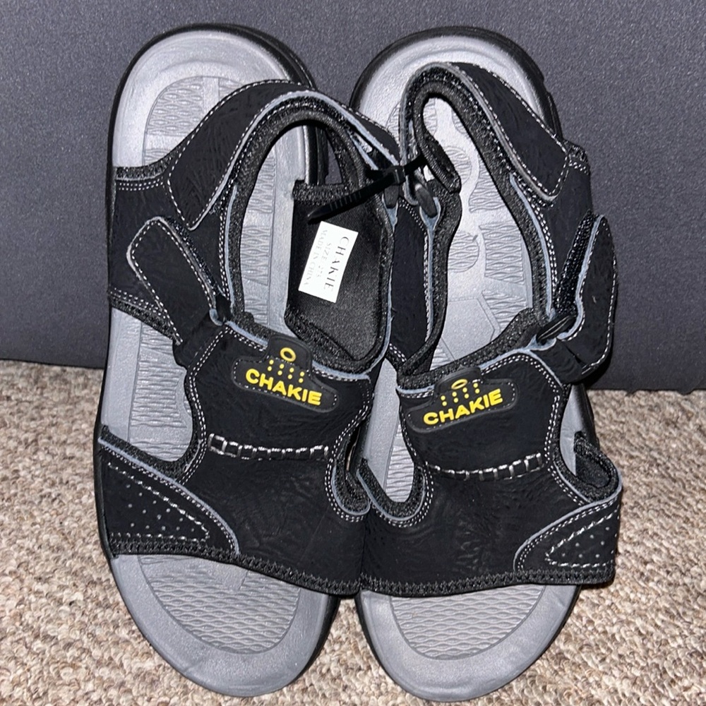 Chakie Men's Sandals, Outdoor, Hiking Open Toe Waterproof Athletic Sandals NWOT
